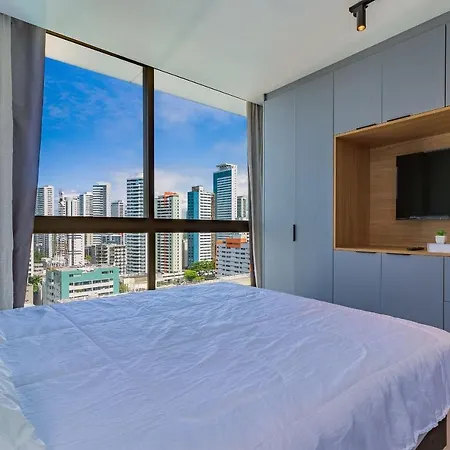 Rooftop #1402 - Studio Em Boa Viagem Por Carpediem Recife Exterior photo